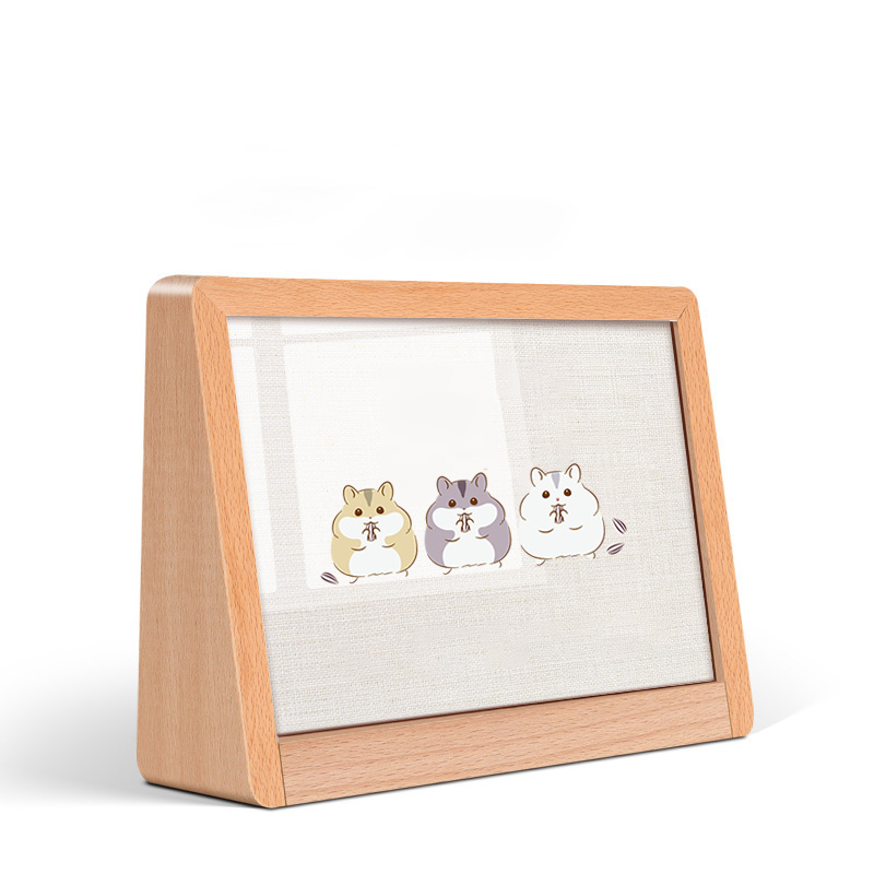 Transparent Wood Photo Frame